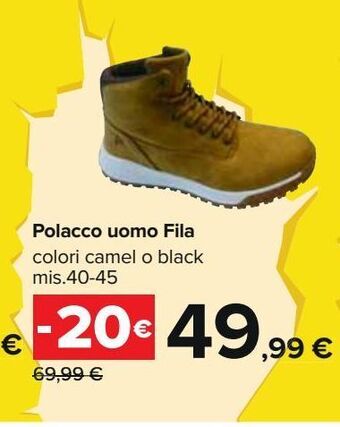 Carrefour Iper Polacco uomo fila offerta