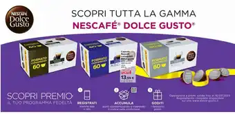 Carrefour Iper Capsule nescafe compatibili dolge gusto offerta