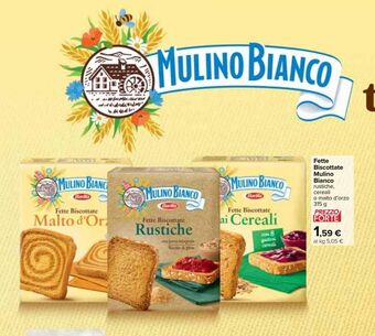 Carrefour Iper Fette biscottate mulino bianco offerta