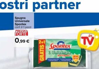 Carrefour Iper Spugna universale spontex offerta
