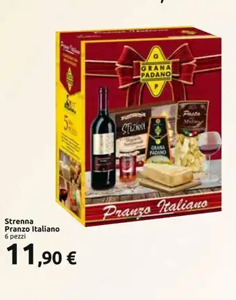 Carrefour Iper Strenna pranzo italiano offerta