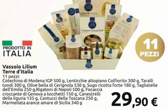 Carrefour Iper Vassoio lilium terre d'italia offerta