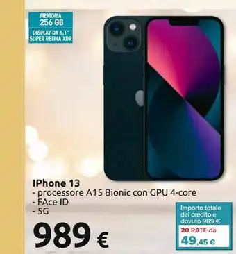 Carrefour Iper Iphone 13 offerta