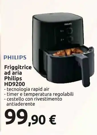 Carrefour Iper Friggitrice a aria philips hd9200 offerta