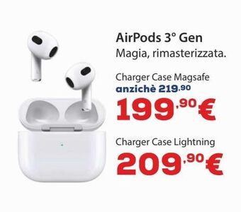 Euronics Airpods 3 gen offerta