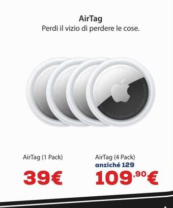 Euronics Airtag offerta