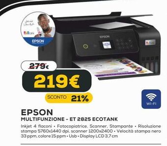Euronics Epson multifunzione offerta