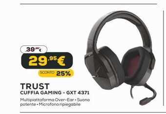Euronics Trust cuffia gaming offerta