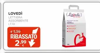 Arcaplanet Lettiera assorbente 10lt offerta