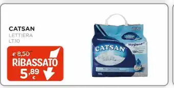 Arcaplanet Lettiera catsan 10lt offerta