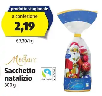 ALDI Monarc Sacchetto natalizio 300 g offerta