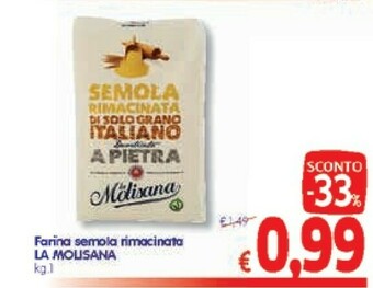 La Molisana Semola Rimacinata Di Grano Duro 1000 G(ml)