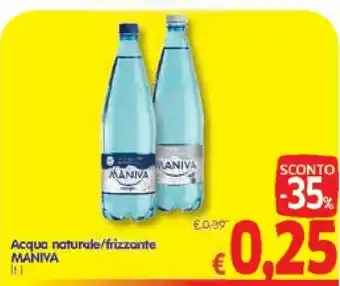 Maniva Acqua Minerale Naturale 1000 G(ml)