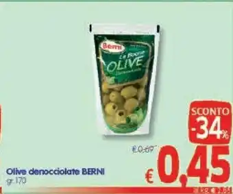 A&O Ponti Olive Denocciolate In Salamoia 170 G(ml) offerta
