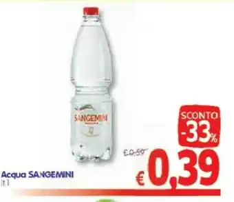 A&O Sangemini Acqua Minerale Naturale 1000 G(ml) offerta