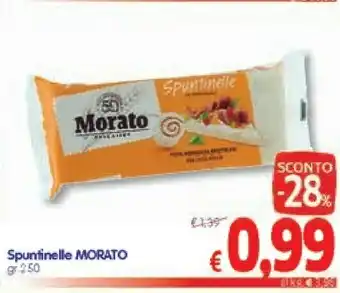 A&O Morato pane & idee Spuntinelle Classiche 250 G(ml) offerta
