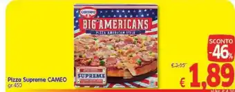 A&O Cameo Pizza surgelata offerta
