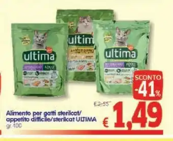 A&O Ultima Cibo per gatti offerta