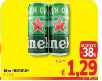 A&O Heineken Birra offerta