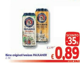 A&O Paulaner Birra offerta