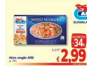 A&O Arbi Pesce surgelato offerta
