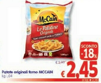 A&O Mccain Patatine offerta