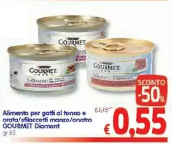 A&O Purina Alimento Per Gatti Al Tonno E Orata offerta