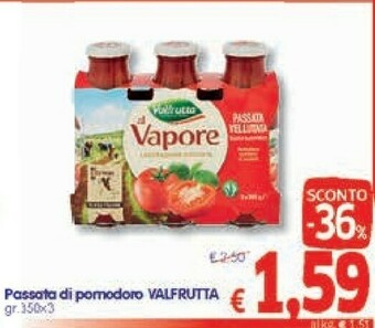 A&O Valfrutta Passata Di Pomodoro offerta