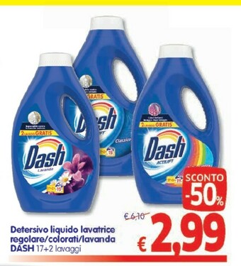 A&O Dash Detersivo lavatrice offerta