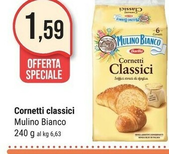 Supermercati Gulliver Mulino Bianco Cornetti Classici 240 G(ml) offerta