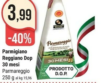 Supermercati Gulliver Parmareggio Parmigiano Reggiano DOP 30 Mesi offerta