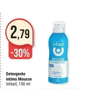 Supermercati Gulliver Infasil Detergente Mousse 150 Ml offerta