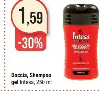 Supermercati Gulliver Intesa Gel Doccia Shampoo 250 Ml offerta