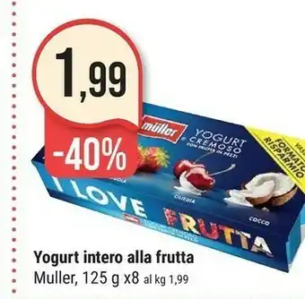 Supermercati Gulliver Muller Yogurt Parzialmente Scremato Mela Croccante Con Pezzetti Di Frutta 125 G(ml) offerta