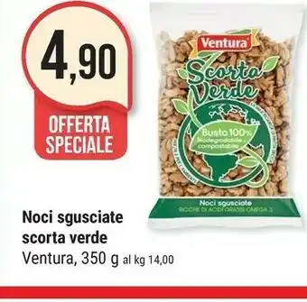 Supermercati Gulliver Ventura Scorta Verde Sgusciate offerta