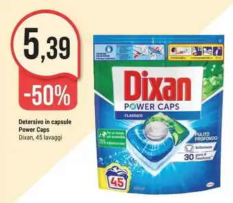 Dixan Detersivo Power Caps Classico