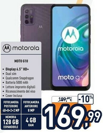 Unieuro Motorola Smartphone android offerta