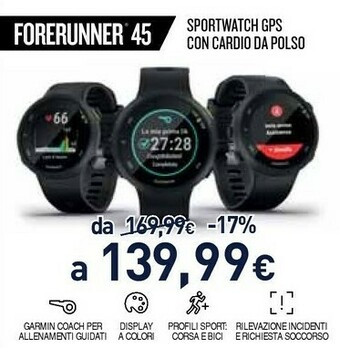 Unieuro Garmin Smartwatch offerta