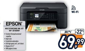 Unieuro Epson Stampante offerta