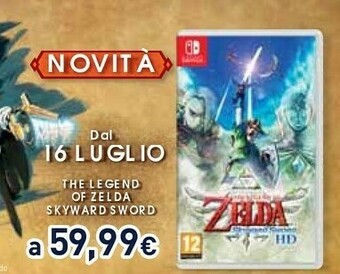 Nintendo The Legend Of Zelda: Skyward Sword HD Basic DUT, Inglese Switch
