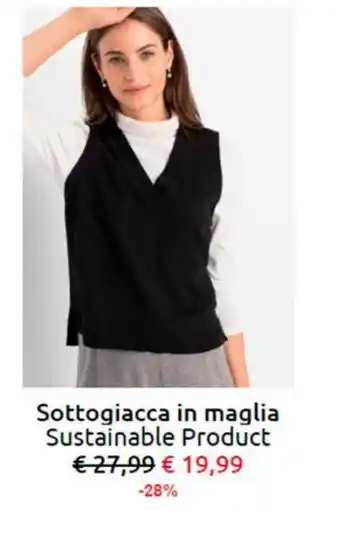 Bonprix Sottogiacca in maglia offerta