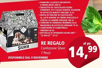Re Regalo Confezione Silver 7 Pezzi