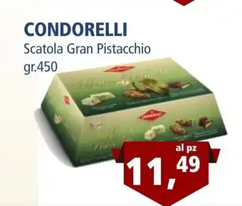 PGS Cash&Carry Condorelli Scatola Gran Pistacchio gr.450 offerta