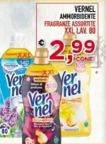 Gran Risparmio Vernel Ammorbidente XXL Lav. 80 offerta