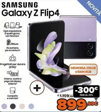 Expert Samsung Galaxy Z Flip4 8GB RAM + 128GB offerta