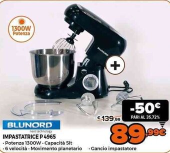 Blunord Impastatrice P 4965