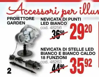 Mondo Brico Nevicata di punti led bianco offerta