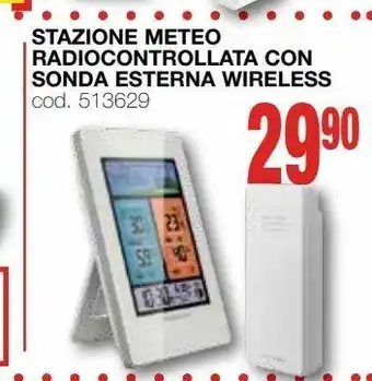 Mondo Brico Stazione meteo radiocontrollata con sonda esterna wireless offerta