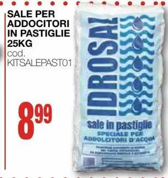 Mondo Brico Sale per addocitori in pastiglie 25 kg offerta