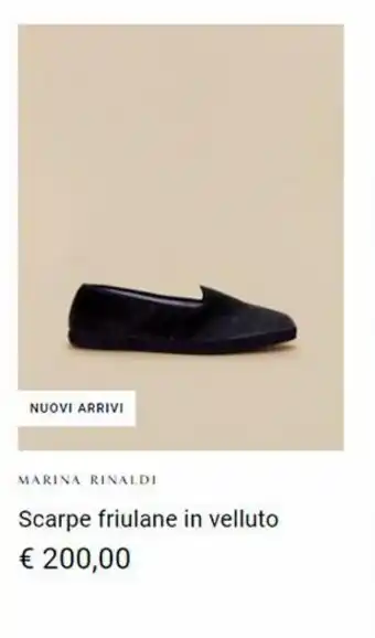 Scarpe friulane in velluto